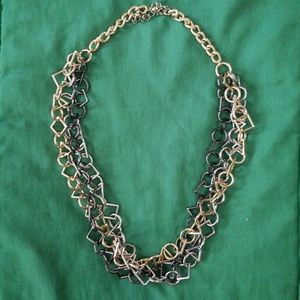 Tri-Stranded Chain Necklace